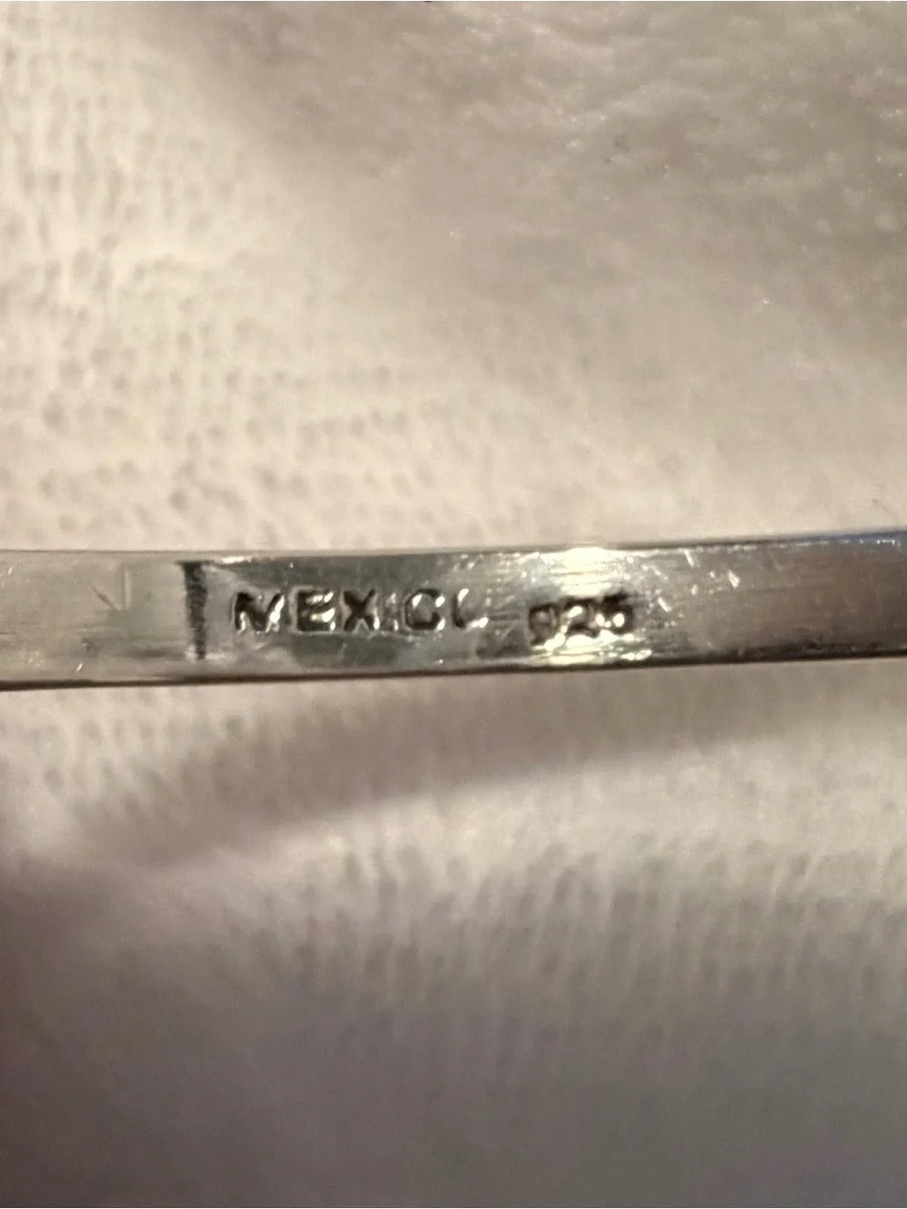 Silver Bracelet with Red Inlay - Women Jewelry